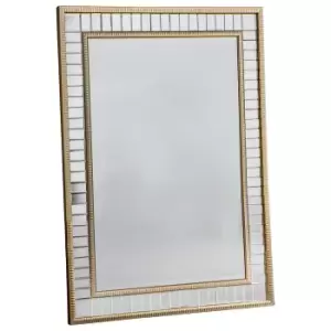 Image of Vernon Mirror 76x106cm Gold Effect