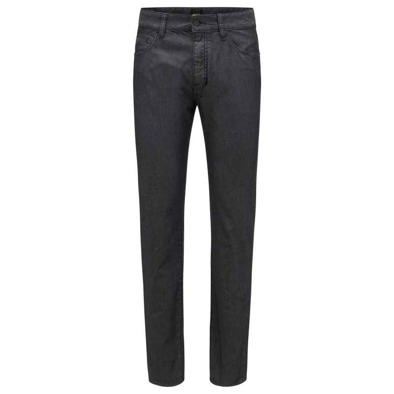Image of Boss Mens Keith Slim Fit Jeans Dark Grey male 30W L