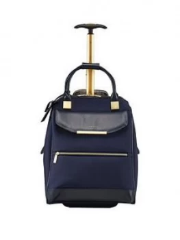 Image of Ted Baker Albany Wheeled Business Trolly Navy