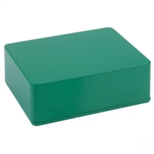 Image of Hammond 1590BBSGR Die Cast Stomp Box Green 120 x 94 x 42