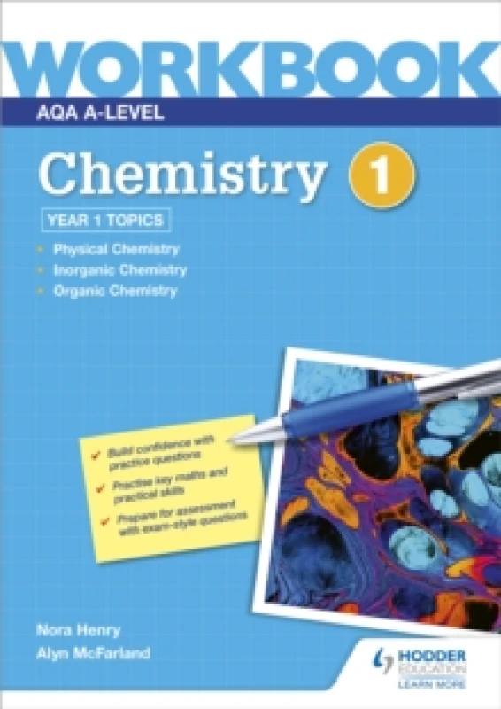 Image of Alyn G. McFarland AQA A-level Chemistry Workbook 1 Book Multi unisex