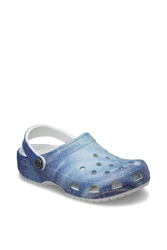 Image of Crocs Unisex Classic Denim Clogs Moonlight W4/M3