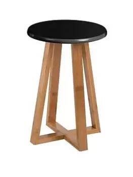 Image of Premier Housewares Viborg Round Bamboo Stool