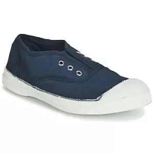 Image of Bensimon TENNIS ELLY girls's Children's Shoes (Trainers) in Blue. Sizes available:11 kid,11.5 kid,12.5 kid,13 kid,1 kid,1.5 kid,2.5 kid