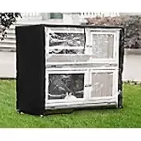 Image of PawHut Rabbit Hutch D51-296V01