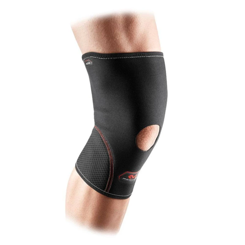 Image of McDavid Open Neoprene Knee Brace in Black Size: Medium Black Unisex M