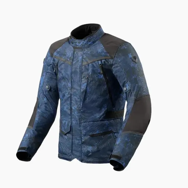 Image of REV'IT! Voltiac 3 H2O Jacket Camo Blue Size L