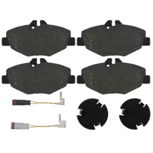 Image of Brake Pad set 16452 by Febi Bilstein Front Axle