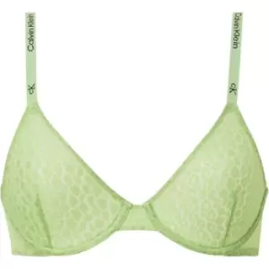 Image of Calvin Klein Unlined Demi - Green