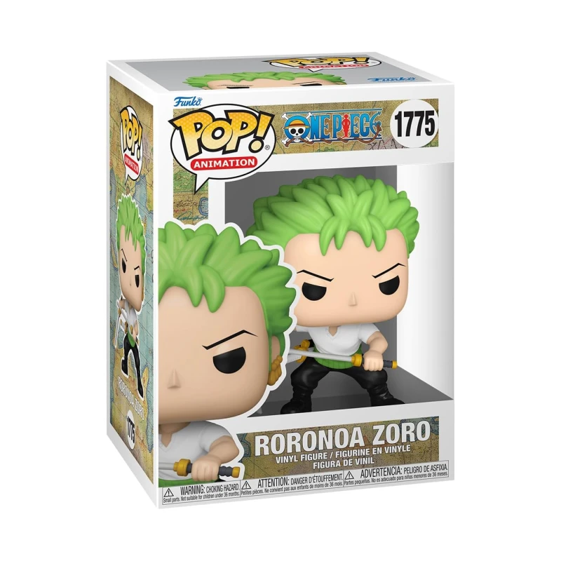 Image of One Piece Roronoa Zoro (Chase Edition possible) Vinyl Figurine 1775 Funko Pop! multicolour Onesize Unisex