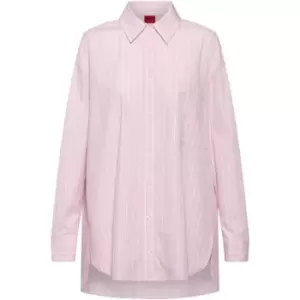 Image of Hugo Ekea Striped Shirt - Pink