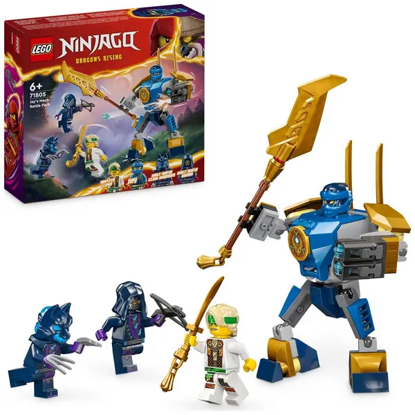 Image of LEGO NINJAGO Jay's Mech Battle Pack Action Figure Toy 71805
