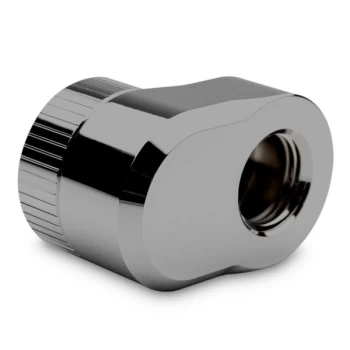 Image of EK Water Blocks EK-Quantum Torque Rotary Offset 14 Fitting - Black Nickel