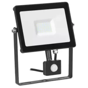 Image of Enlite Quazar30W Adjustable IP65 Driverless LED Floodlight with PIR Sensor 4000K White - EN-FLH30PW/40