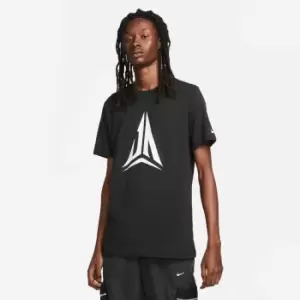 Image of Nike Nbb Ja Morant Hbr T-Shirt, Black, Male, T-Shirts, FD0056-010
