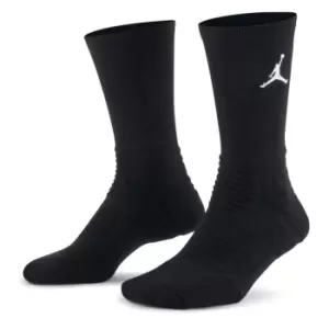Image of Nike Flight Crew Basketball Socks - Black