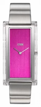 Image of STORM Plexia Purple Stainless Steel Bracelet Purple Watch