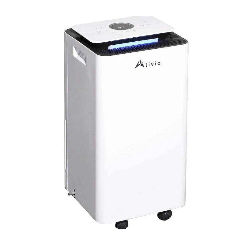 Image of Alivio 10L Dehumidifier with Low Energy Portable & Washable Dust Filter White