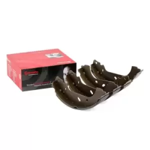 Image of BREMBO Brake Shoes FIAT,PEUGEOT,CITROEN S 23 517 4241H7,4241K6,77362451 Brake Shoe Set,Brake Lining 9404211778,9404242328,9566949580,9569692680,4241H7
