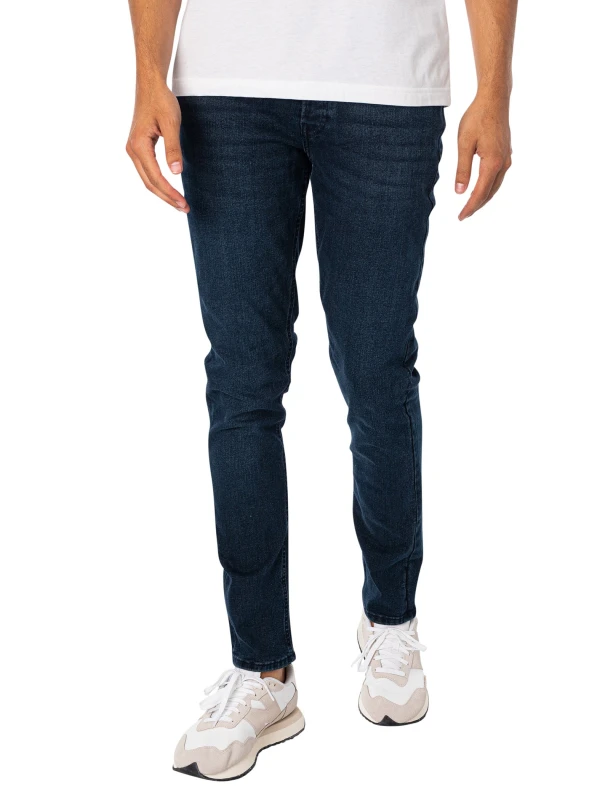 Image of jack & jones Glenn Original 260 Slim Jeans Blue Denim 34W x 30L