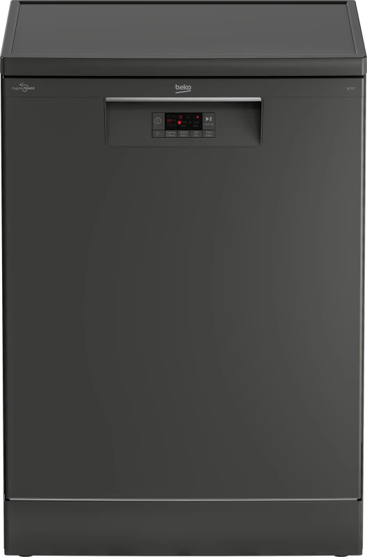 Image of Beko HygieneIntense BDFN15440G Full Size Dishwasher - Graphite - C Rated