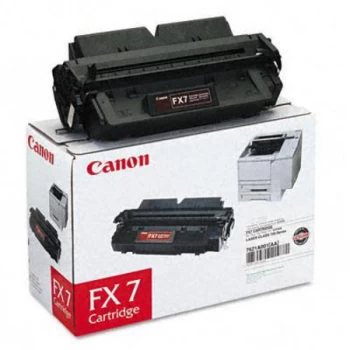 Image of Canon FX7 Black Laser Toner Ink Cartridge