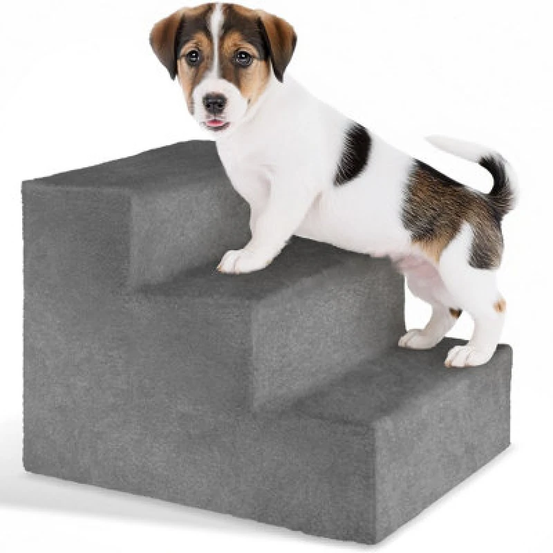 Image of Tectake Dog Steps Paw Path - Staircase For Dogs And Cats - Grey