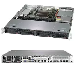 Image of Supermicro SuperServer 5019C-MR Intel C246 LGA 1151 (Socket H4)...