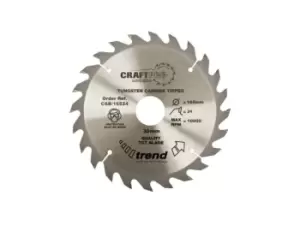 Image of Trend CSB/14024 Craft saw blade 140mm x 24 teeth x 20mm