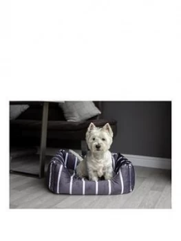 Image of Rosewood Grey Velvet Stripes Lge