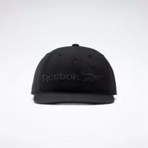 Image of Reebok Classics Vector Flat Peak Cap unisex - Black