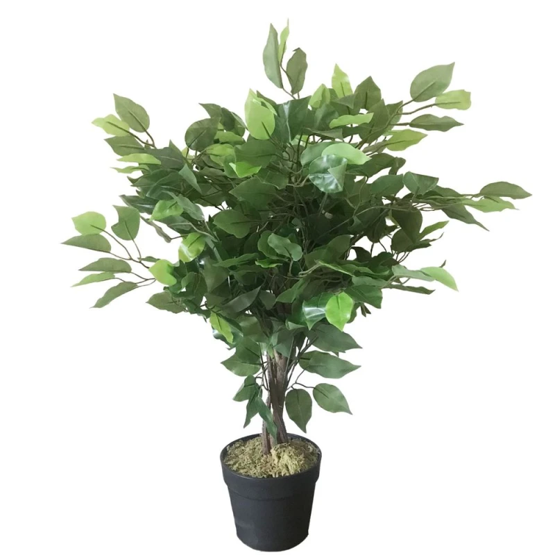 Image of Leaf Premium 60cm Artificial Ficus Tree - Realistic Shape, Multiple Colors