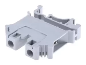 Image of Phoenix Contact Grey UK 10 N Standard Din Rail Terminal, 20 6 AWG, 0.5 10mm, ATEX, 800 V