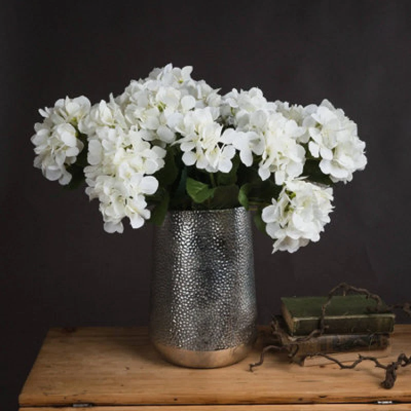 Image of Hill Interiors UK Homeliving White Hydrangea Bouquet
