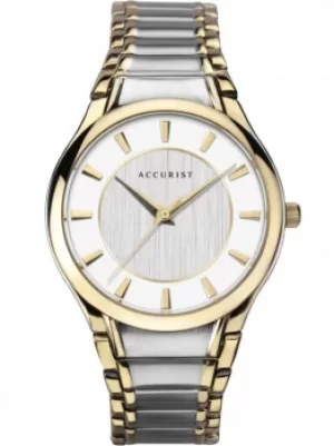 Image of Accurist Mens Two Tone Bracelet Watch 7301