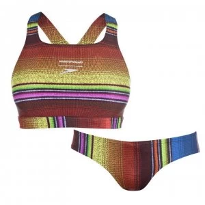 Image of Speedo House of Holland 2 Pieces Swimsuit - Yellow/Multi