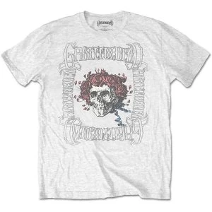 Image of Grateful Dead - Bertha with Logo Box Mens Medium T-Shirt - White