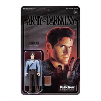 Image of Super7 Army Of Darkness ReAction Figure - Medieval Ash (Midnight)
