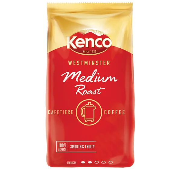 Image of Kenco Westminster Medium Roast Cafetiere Coffee 1kg