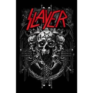 Image of Slayer - Demonic Textile Poster
