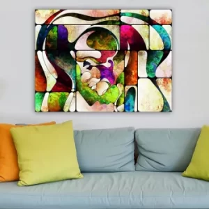 Image of 642367879_70100 Multicolor Decorative Canvas Painting