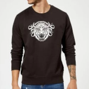 Image of American Gods Buffalo Head Sweatshirt - Black