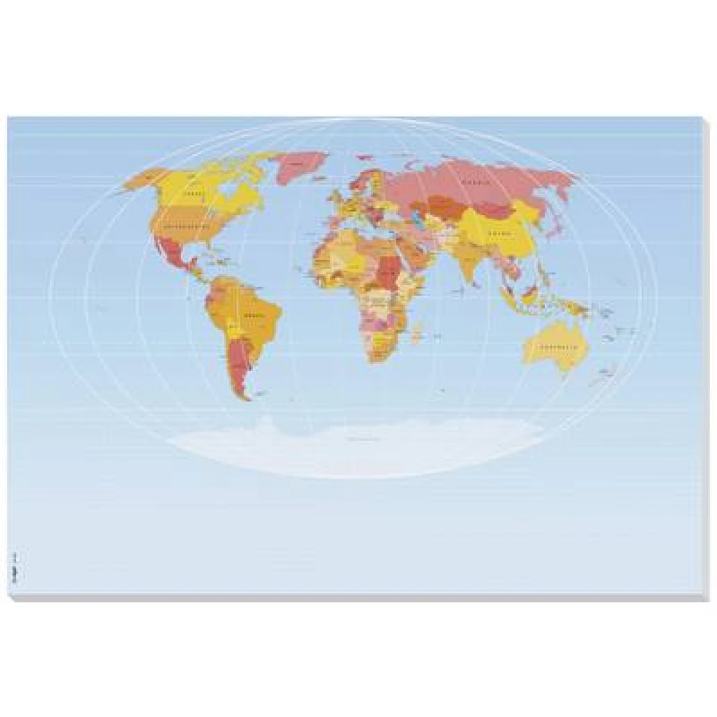 Image of Sigel Sigel World Map HO560 Desk pad Blank Multicolour (W x H) 595mm x 410 mm HO560