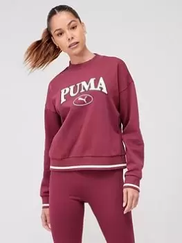 Image of Puma Squad CreFl, Dark Red Size M Women