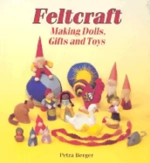 Image of feltcraft making dolls gifts and toys