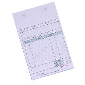 Image of Q-Connect 2-Part Sales Receipt Form White Pack of 100 KF32108