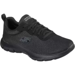 Image of Skechers Womens Flex Appeal 4.0 Brilliant View Wide Trainers UK Size 4 (EU 37)