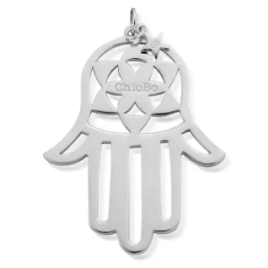 Image of ChloBo SP622 Women's Hamsa Hand Pendant