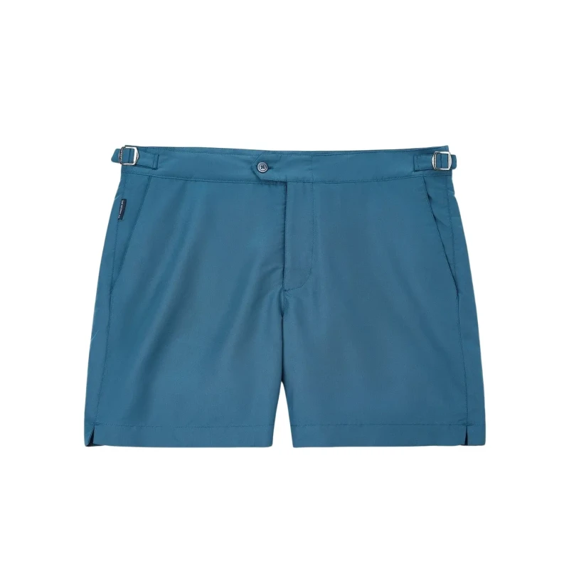 Image of The Resort Co Fitted swim shorts The Resort Co Bleu Male 28