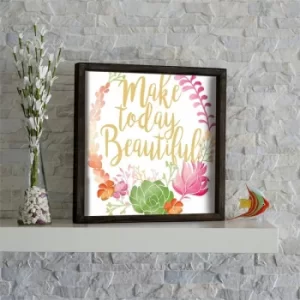 Image of KZM613 Multicolor Decorative Framed MDF Painting